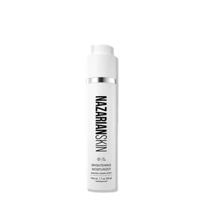 NazarianSkin Brightening Moisturizer bottle for daily hydration, brighter looking skin, and barrier repair support