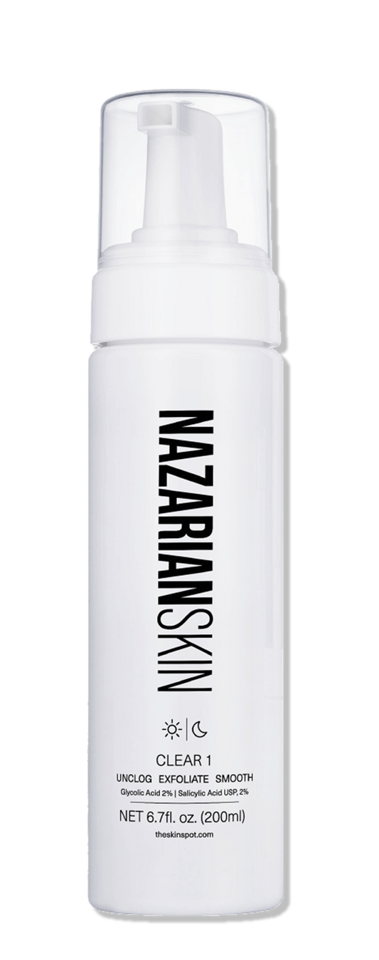 NazarianSkin Clear 1 – Gly Sal Foaming Cleanser