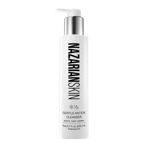 NazarianSkin Gentle Antiox Cleanser antioxidant face cleanser that removes impurities while soothing and hydrating skin