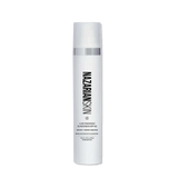 NAZARIANSKIN Luxe Radiance Sunscreen SPF 50 bottle for broad spectrum protection, hydration and brighter-looking skin.