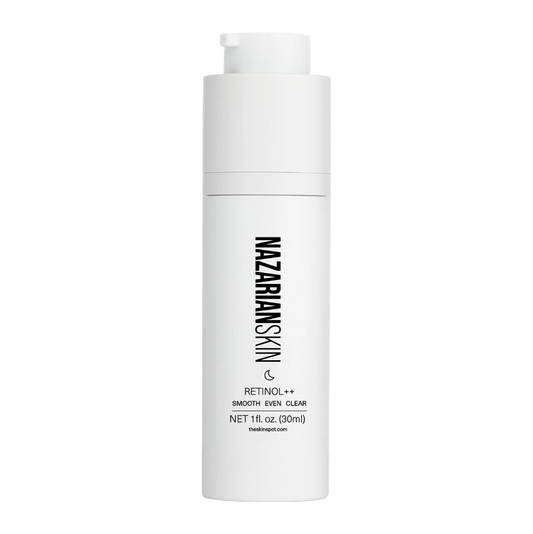 NazarianSkin advanced retinol treatment cream improves skin texture reduces fine lines wrinkles and promotes smoother skin