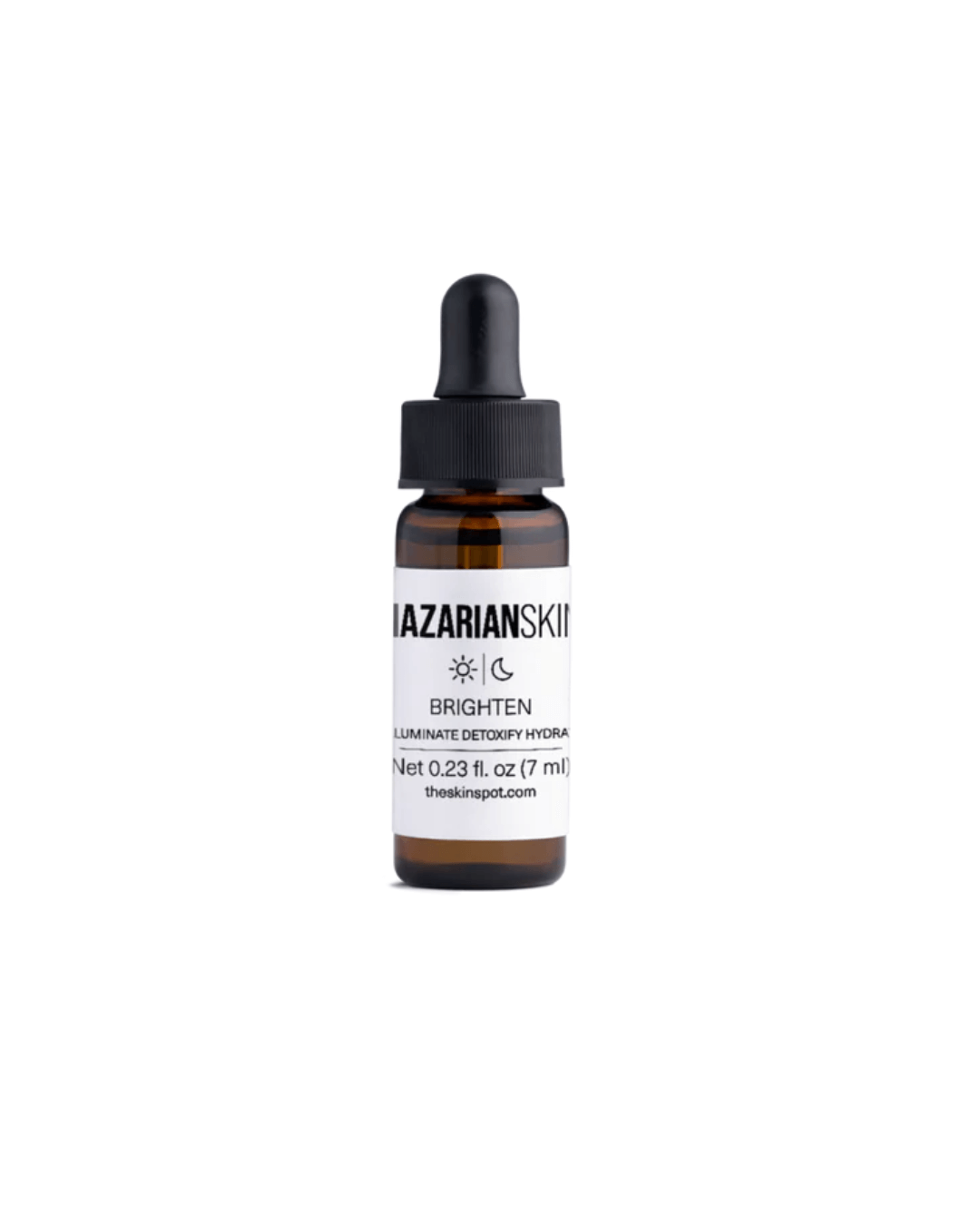 NazarianSkin vitamin C brightening serum mini bottle antioxidant treatment that boosts glow and improves skin tone