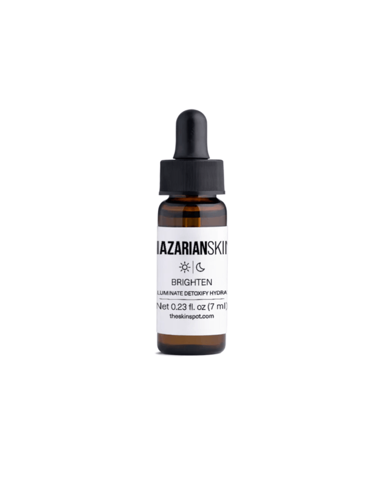 NazarianSkin vitamin C brightening serum mini bottle antioxidant treatment that boosts glow and improves skin tone