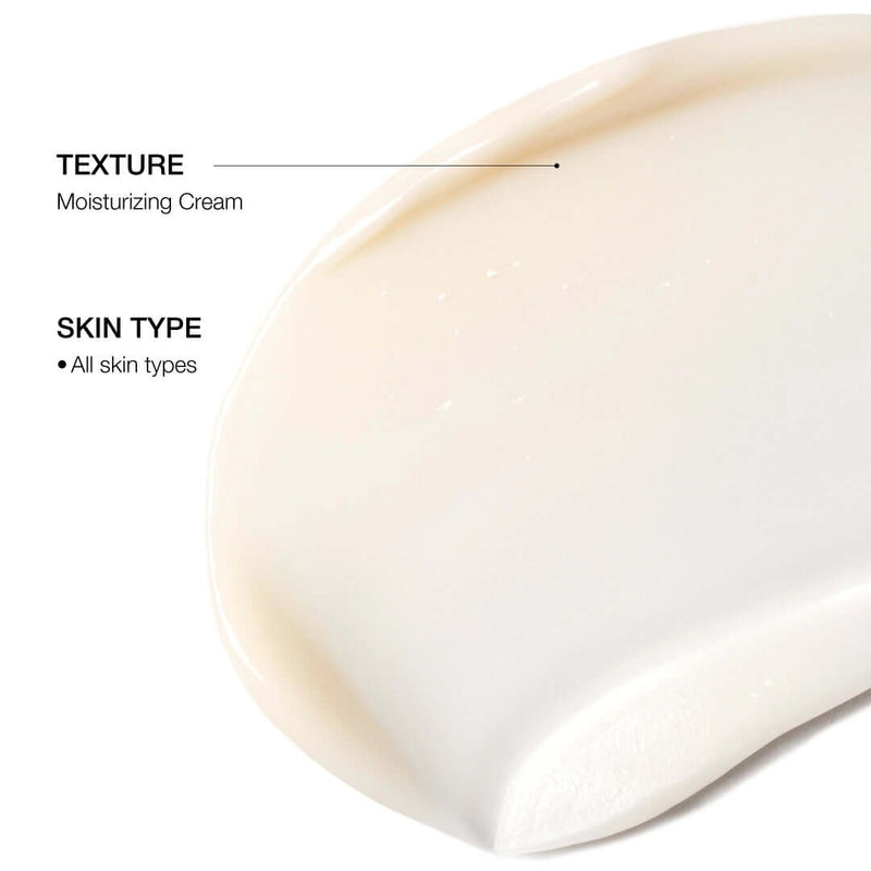 Nazarian Smooth body lotion moisturizing cream texture designed for all skin types that hydrates skin and improves texture