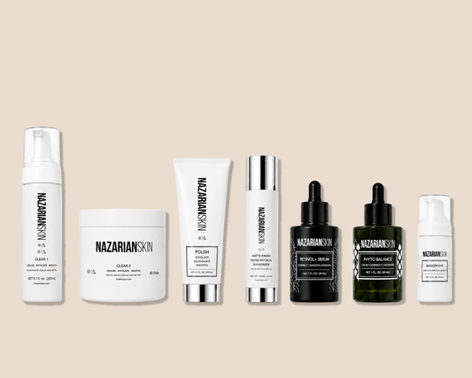 NazarianSkin Oily Skin Regimen – Clarify, Balance & Hydrate Daily