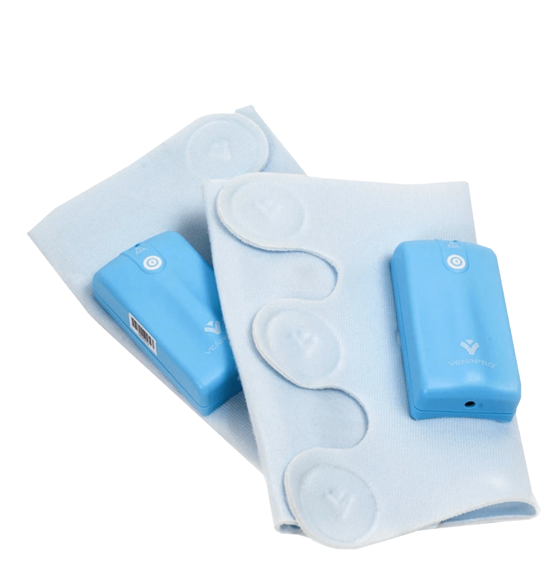 Ortho8 VenaPro kit includes calf cuffs and blue pumps for home compression therapy, swelling relief, circulation support use