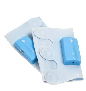 Ortho8 VenaPro kit includes calf cuffs and blue pumps for home compression therapy, swelling relief, circulation support use