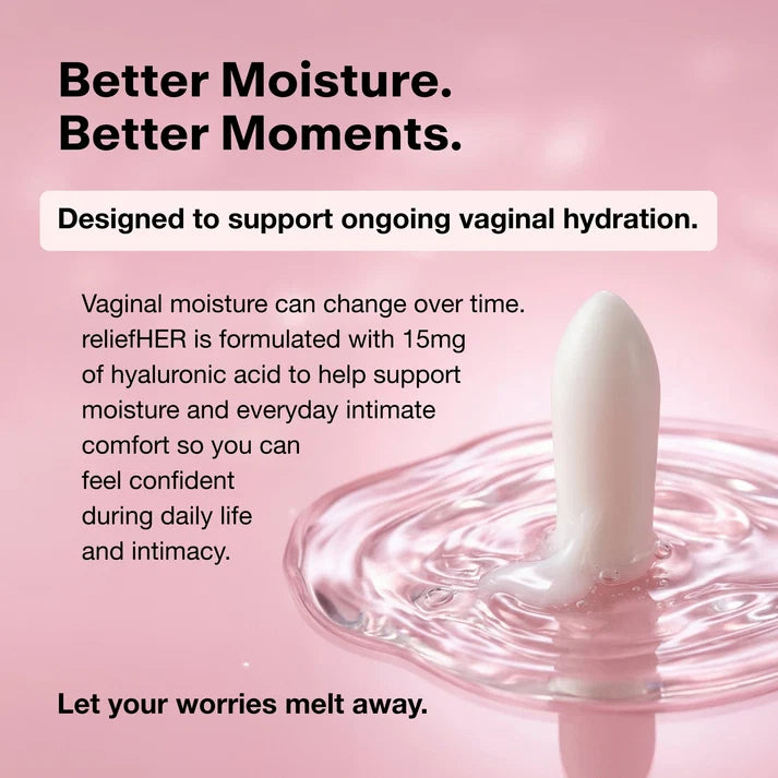 Joylux reliefHER Vaginal Hydration Melts