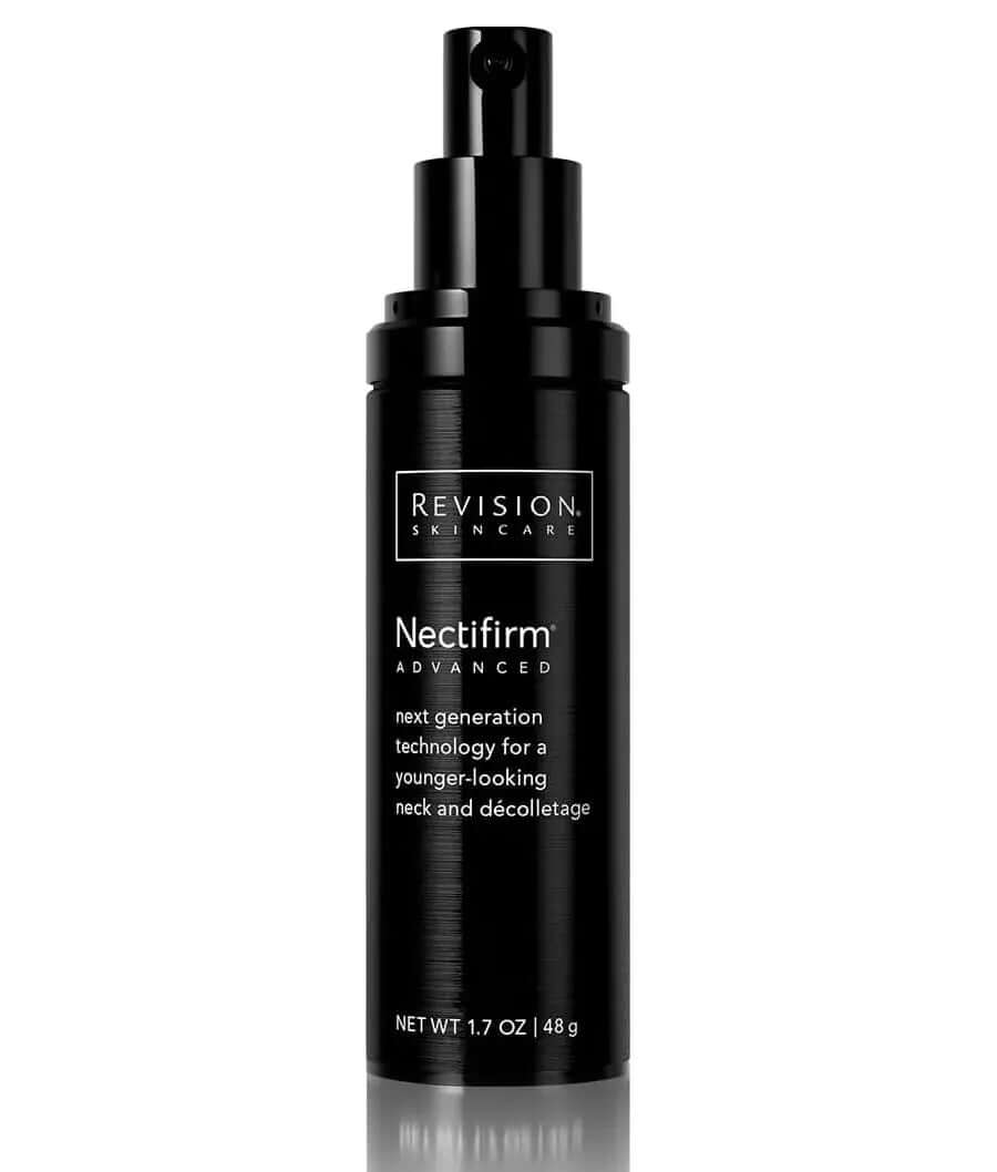 Revision Skincare Nectifirm Advanced 1.7oz pump bottle advanced neck cream for neck and décolletage care