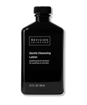Revision Skincare Gentle Cleansing Lotion with glycerin, squalane and algae for dry, sensitive skin cleansing and hydration.