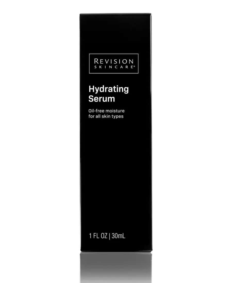 Revision Skincare Hydrating Serum oil-free moisturizer for use after cleansing to hydrate skin and maintain moisture balance