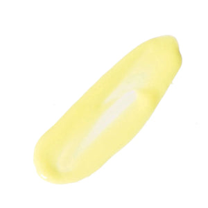 Yellow serum texture from Revision Retinol Complete 1.0 apply nightly to clean dry skin to smooth fine lines and wrinkles