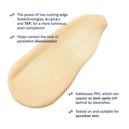 Cream texture of SkinBetter Even Intensive Skin Tone Correcting Serum for uneven tone and dark spots
