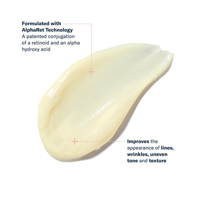 SkinBetter Science Intensive AlphaRet Overnight Cream with retinol and AHA technology for smoother skin and improved texture