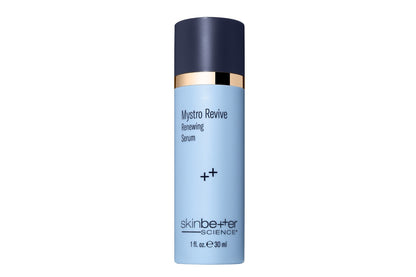 SkinBetter Science Mystro Revive Renewing Serum front view, anti-aging formula to reduce wrinkles and improve skin texture