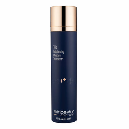 SkinBetter Science Trio Rebalancing Moisture hydrating face cream in pump bottle for daily skin barrier repair