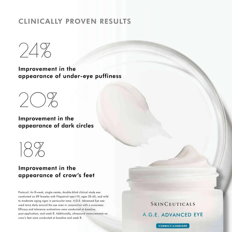 SkinCeuticals A.G.E. Advanced Eye Antioxidant Eye Cream for Dark