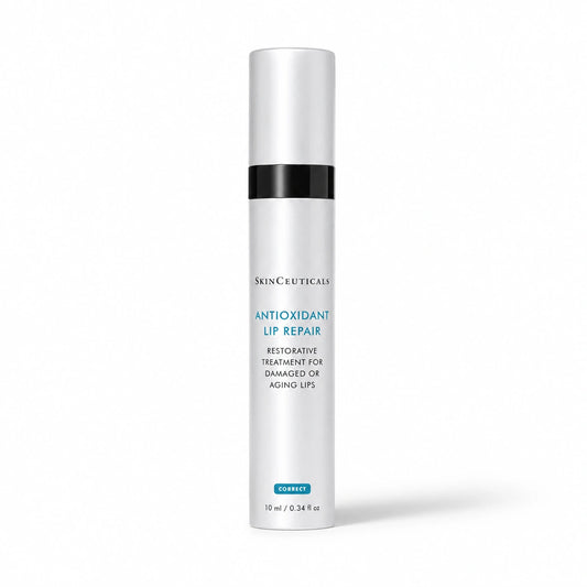 SkinCeuticals Antioxidant Lip Repair bottle for aging lips, dryness, antioxidant defense, and smooth lip surface