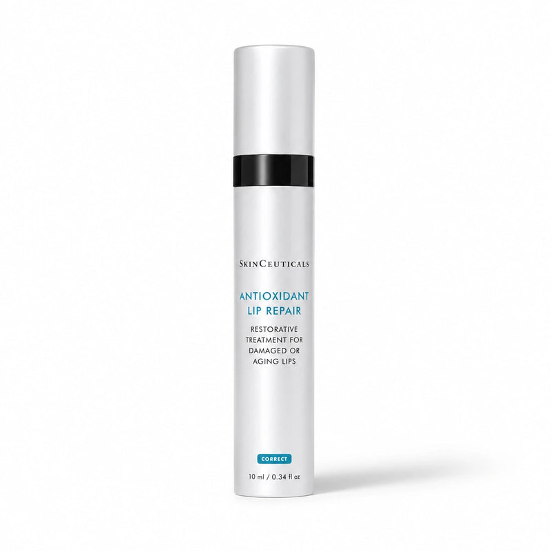 SkinCeuticals Antioxidant Lip Repair bottle for aging lips, dryness, antioxidant defense, and smooth lip surface