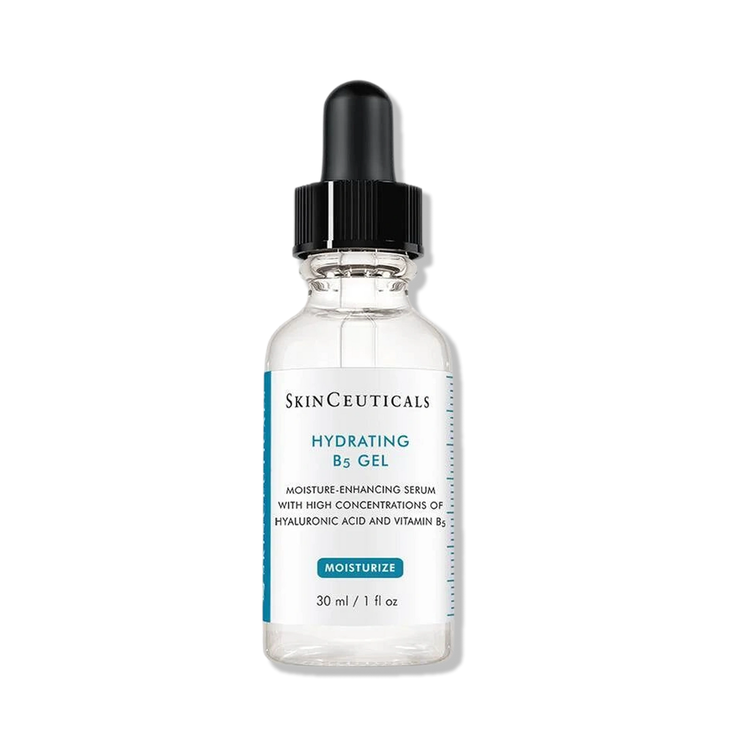 SkinCeuticals Hydrating B5 Gel serum with hyaluronic acid and vitamin B5 to replenish moisture and smooth dry skin instantly