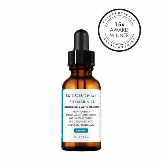 SkinCeuticals Silymarin CF 15% vitamin C serum 30ml, helps brighten and protect oily acne-prone skin