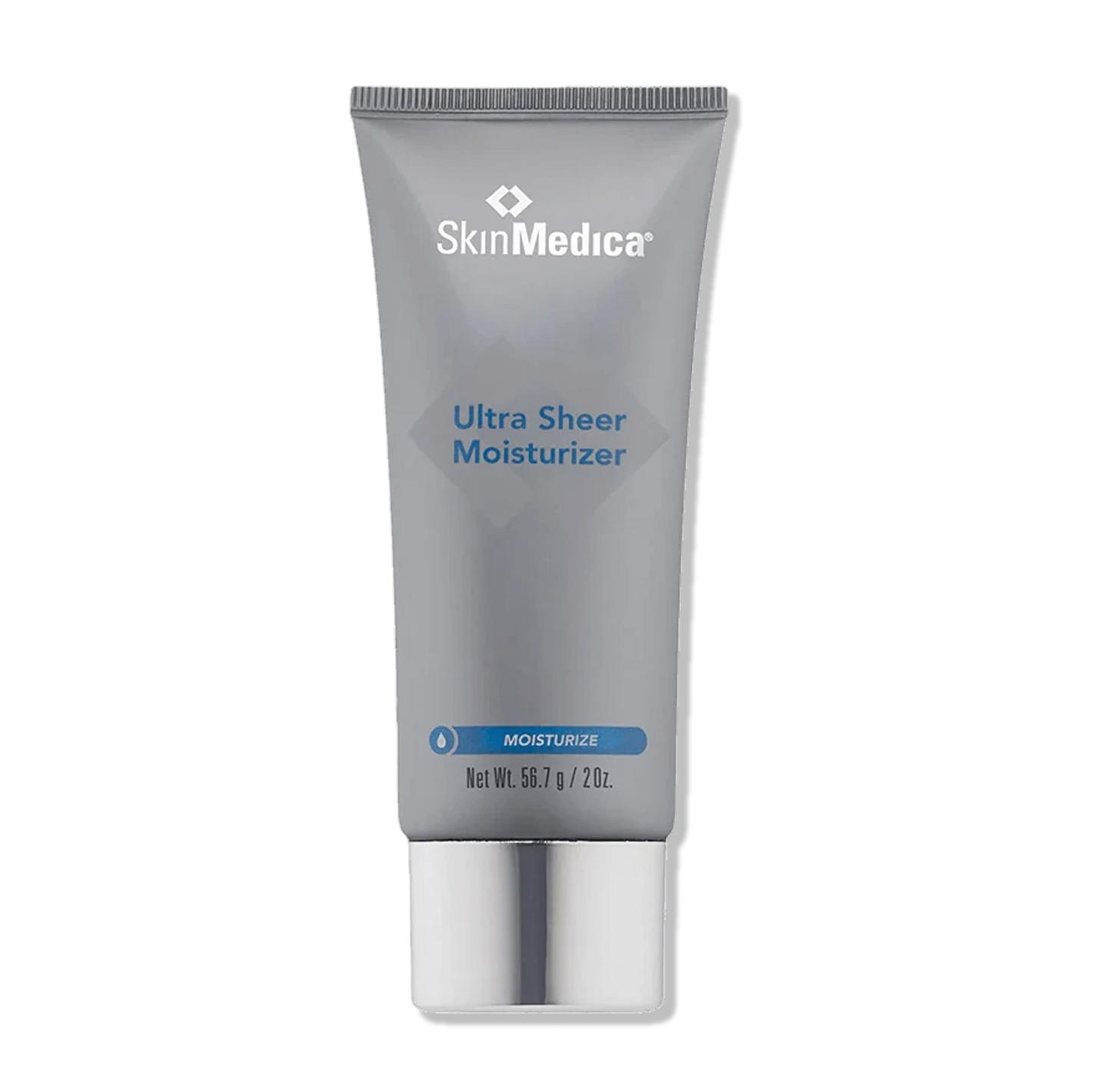 SkinMedica Ultra Sheer Moisturizer front tube for oily and combination skin with lightweight oil free hydration formula.