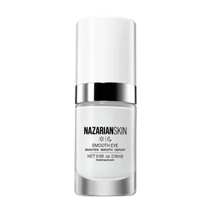 NazarianSkin smooth eye cream peptide eye treatment to reduce fine lines brighten under eyes and hydrate delicate skin