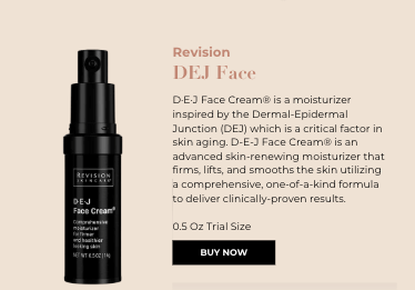 Revision DEJ Face Cream 0.5 oz trial size in TSSTUBE Summer 2024 kit helps moisturize skin and support firmer looking tone!!