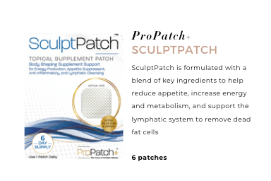 ProPatch SculpPatch in TSSTUBE kit with herbal key ingredients supports appetite, energy, and lymphatic care daily.