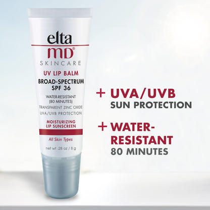 EltaMD- UV Lip Balm Broad-Spectrum SPF 36 benefits