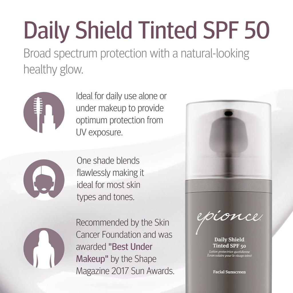 Daily Shield Tinted Lotion: Healthy-Glow Sunscreen – The Skin Spot