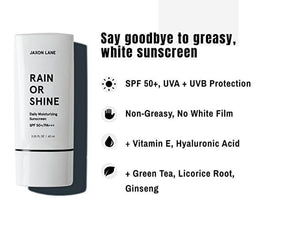 Jaxon Lane- Rain or Shine Sunscreen SPF 50+-The Skin Spot