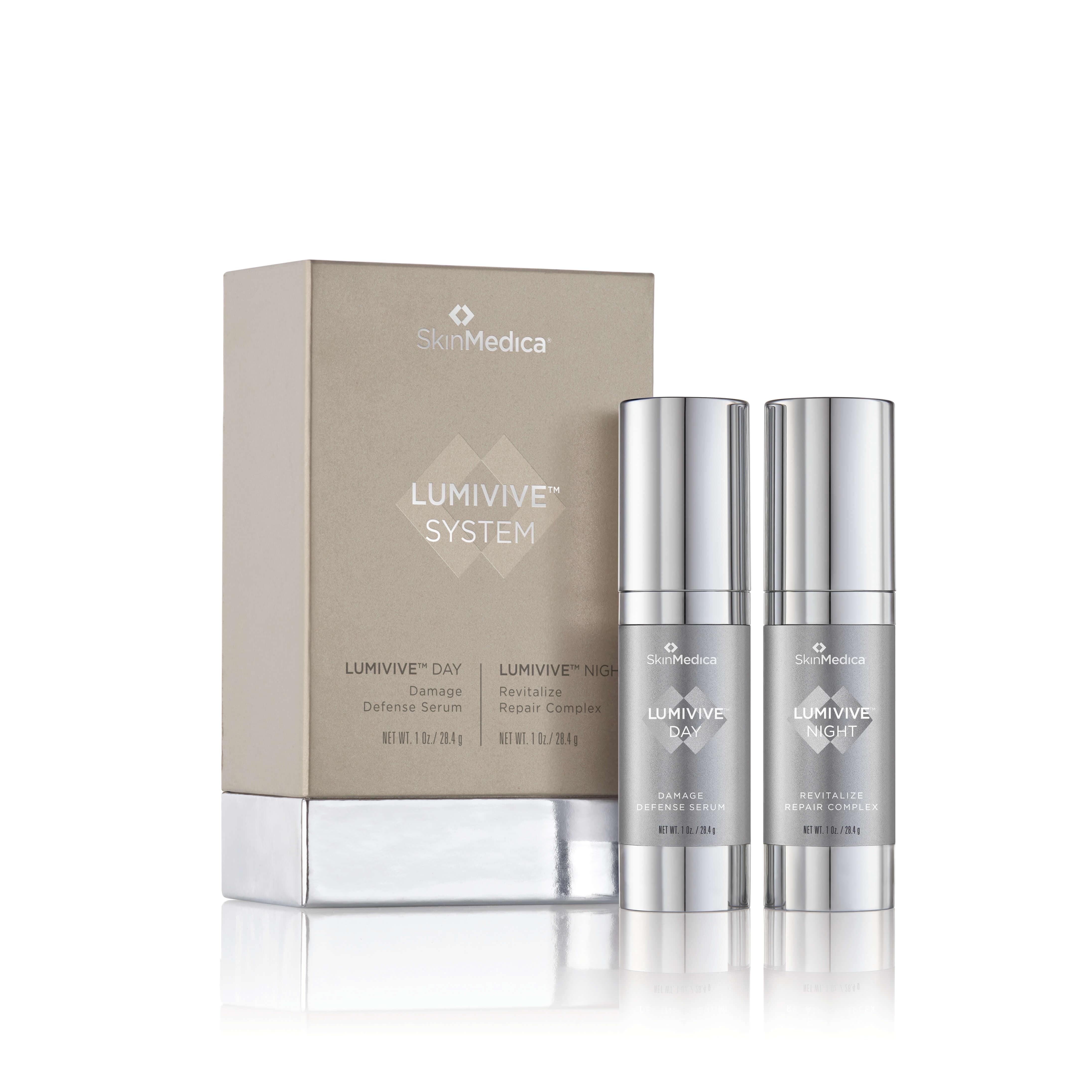 SkinMedica Lumivive System newest Day & Night 2 oz. Skin Care System