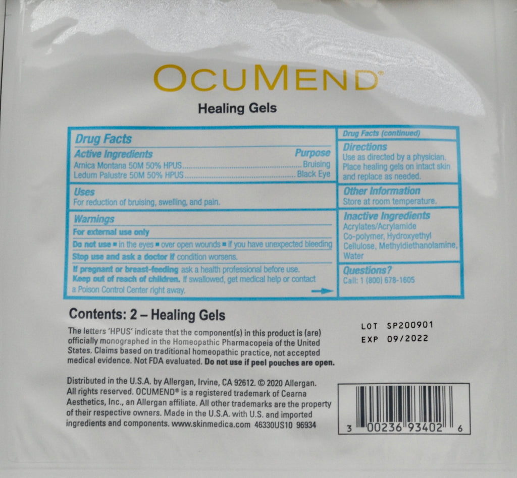 Ocumend- 2 patches per Sheet