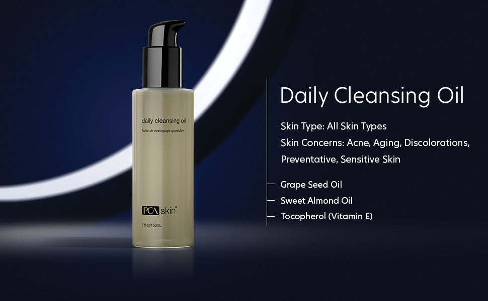 PCA Skin- Daily Cleansing Oil skin types