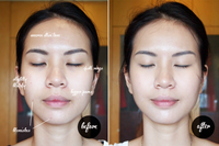 Physical Fusion UV Defense SPF 50 before and after