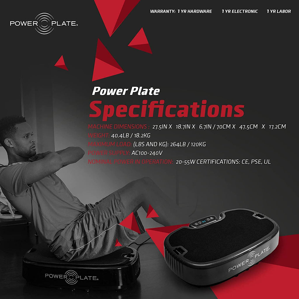 Power Plate- Personal Power Plate - Black