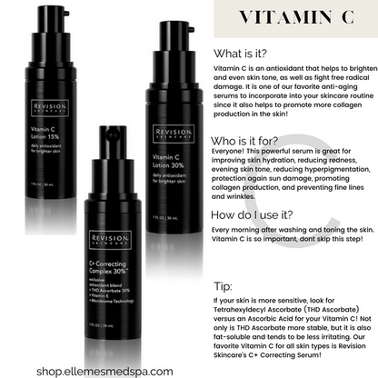 Revision Skincare- Vitamin C 30% benifits