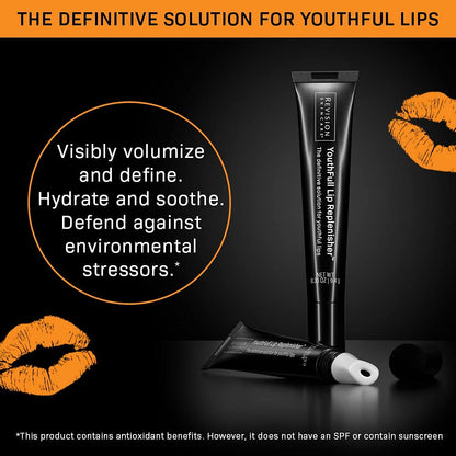 Revision Skincare YouthFull Lip Replenisher infographic