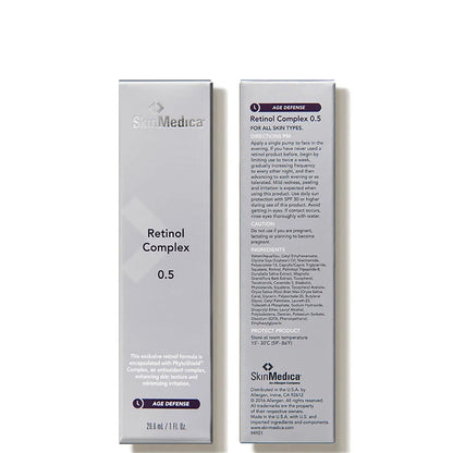 SkinMedica Retinol 0.5 Complex before and after