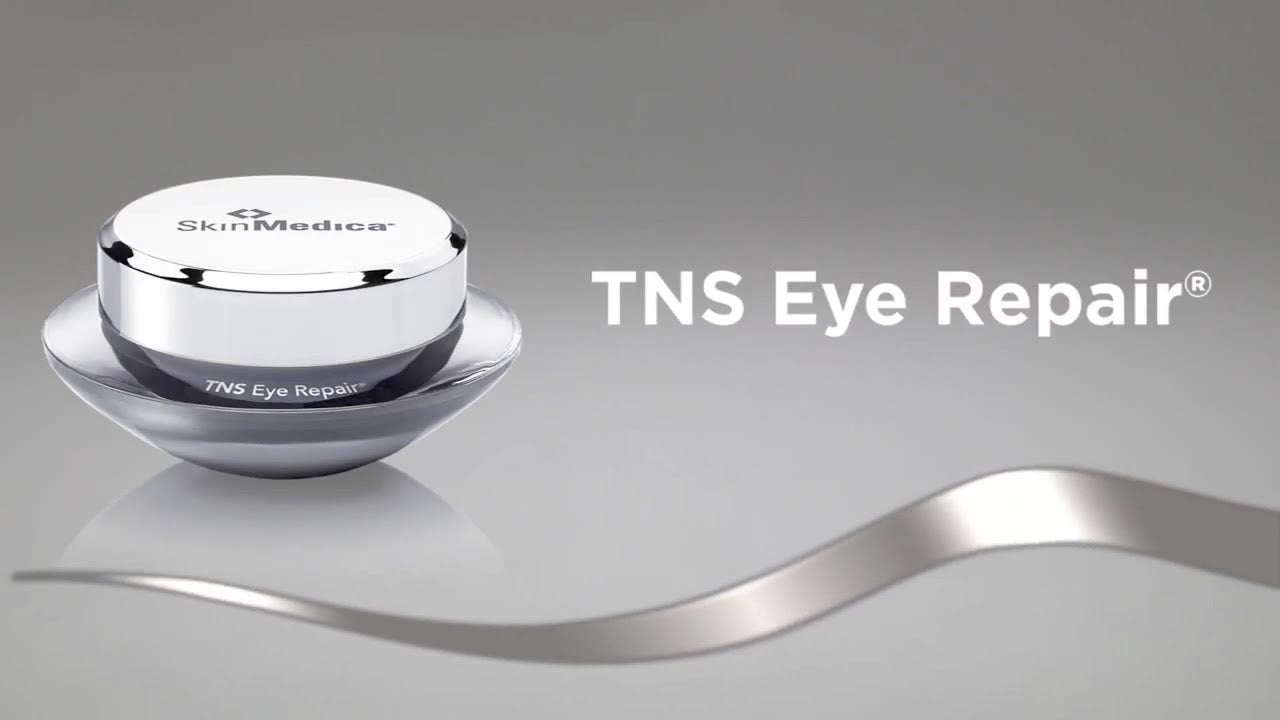 SkinMedica's TNS Eye Repair banner