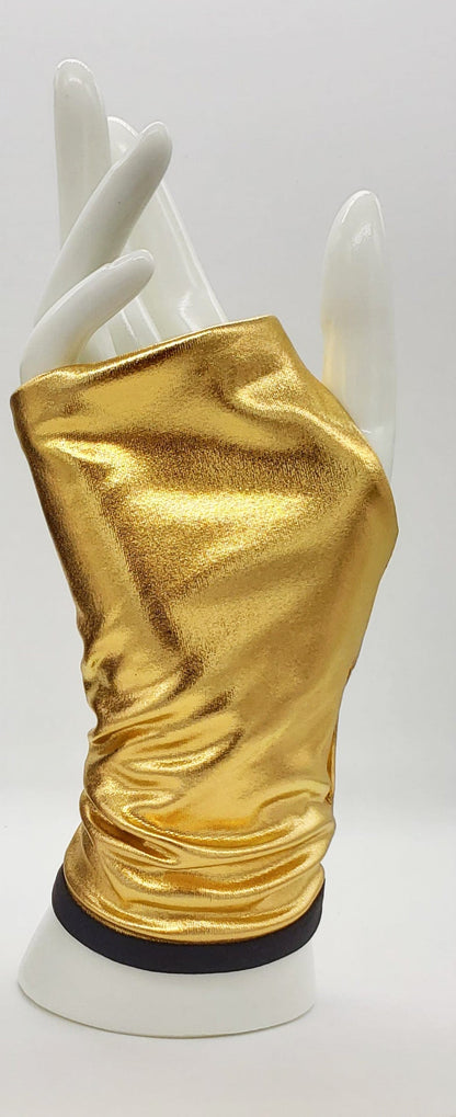 Sun Protection Gloves- SPF 50+ Black/Gold