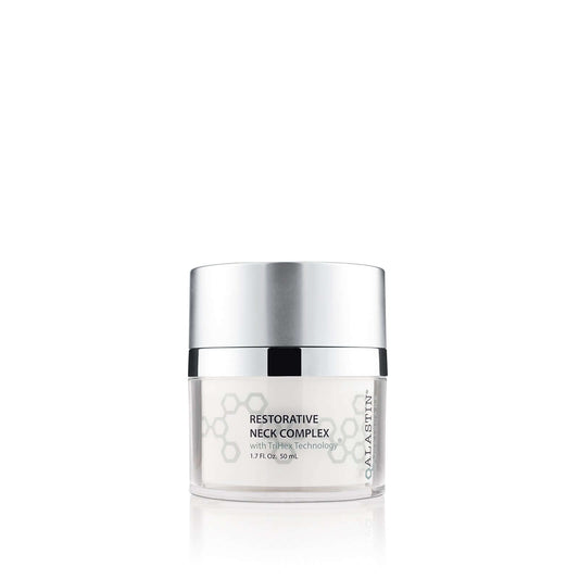 Alastin Restorative Neck Complex with TriHex Technology front view showing neck firming cream for smoother skin