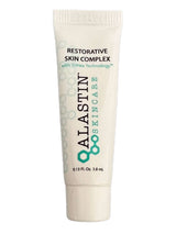 Alastin Restorative Skin Complex sample tube with TriHex Technology for smoother, firmer skin and restorative skincare care