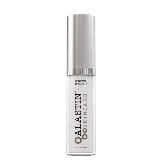 Alastin Skincare Renewal Retinol 0.5 retinol serum front view for smoother skin texture and improved tone