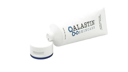 Alastin Soothe Protect Recovery Balm open tube showing dispensing packaging used for post procedure skin soothing care