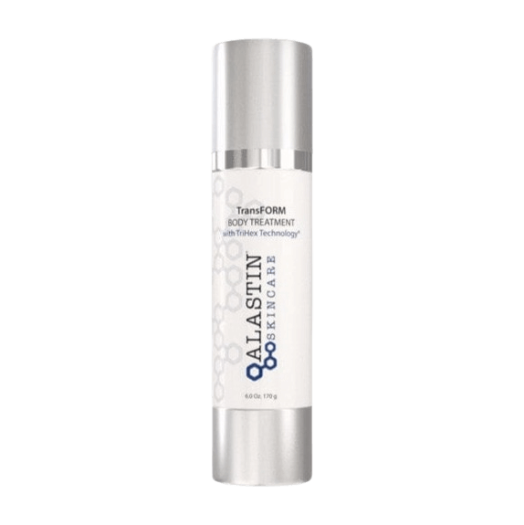 Alastin Skincare TransFORM Body Treatment firming lotion with TriHex Technology to improve elasticity and smooth skin
