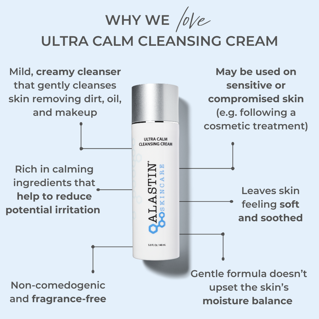 alastin skincare- ultra calm cleansing cream benefits