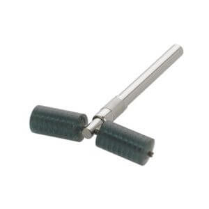Environ Cosmetic Body Roll-CIT angled product image shows dual roller heads and metal handle for body skin rolling care use.