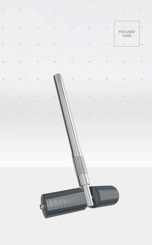 Environ Cosmetic Body Roll-CIT focused care graphic shows body roller with dual heads for uneven body texture care uses now.